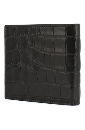 Мужской кожаное портмоне ALEXANDER MCQUEEN черного цвета по цене 22050 руб., арт. 550854/DZT0Y | Фото 2 Мужской кожаное портмоне ALEXANDER MCQUEEN черного цвета, арт. 550854/DZT0Y | Фото 2
