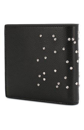 Мужской кожаное портмоне ALEXANDER MCQUEEN черного цвета по цене 21200 руб., арт. 550818/1AC9N | Фото 2 Мужской кожаное портмоне ALEXANDER MCQUEEN черного цвета, арт. 550818/1AC9N | Фото 2