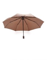 Женский складной зонт с принтом DOPPLER коричневого цвета, арт. 74660 FGD | Фото 3 (Материал: Текстиль, Синтетический материал; Статус проверки: Проверена категория)