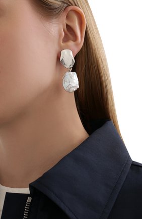 Женские серьги marusia COPINE JEWELRY серебряного цвета по цене 18810 руб., арт. MARUSIASLVR | Фото 2 Женские серьги marusia COPINE JEWELRY серебряного цвета, арт. MARUSIASLVR | Фото 2