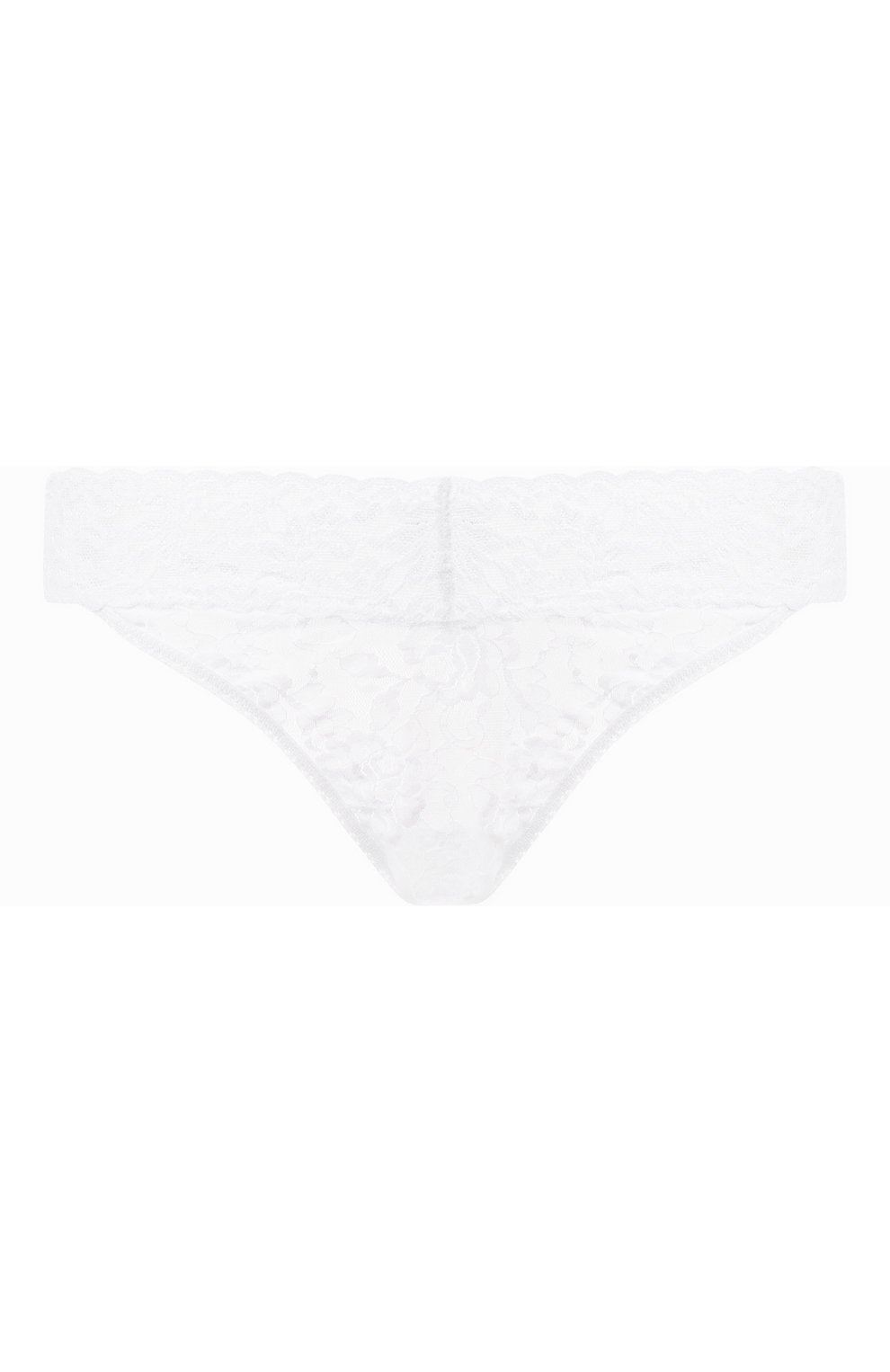 Женские кружевные трусы-стринги HANKY PANKY белого цвета, арт. 4811P_панки | Фото 1