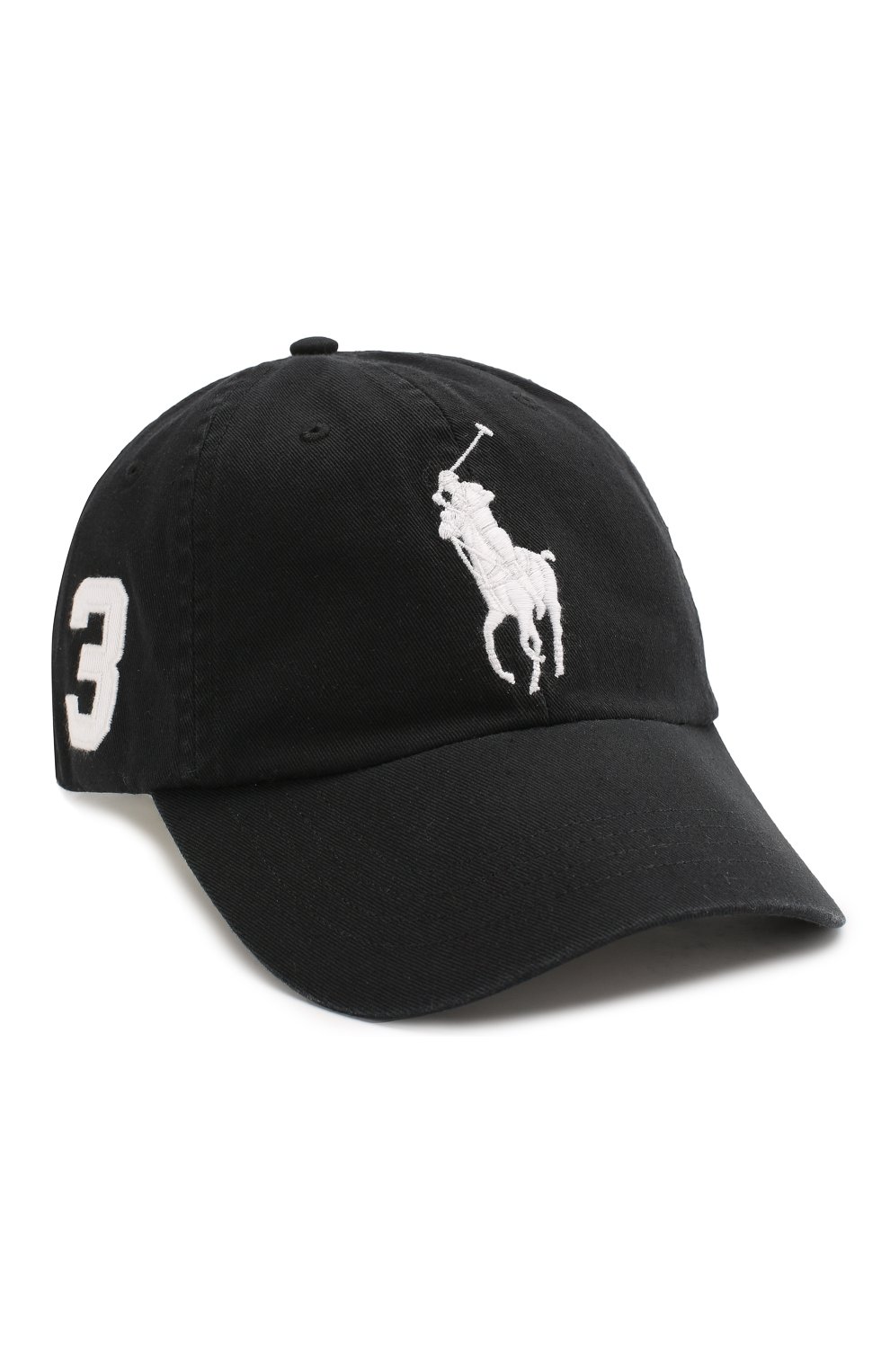 Мужской черный хлопковая бейсболка POLO RALPH LAUREN — купить за 4395 руб. в интернет-магазине ЦУМ, арт. 710673584