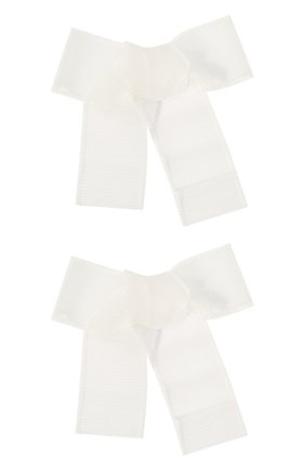 Детская комплект из двух лент ribbon JUNEFEE белого цвета, арт. 5541 | Фото 1 (Статус проверки: Проверена категория)