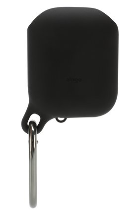 Чехол для airpods с карабином ELAGO черного цвета, арт. EAPWF-BK | Фото 1 (Региональные ограничения белый список (Axapta Mercury): RU; Статус проверки: Проверена категория)