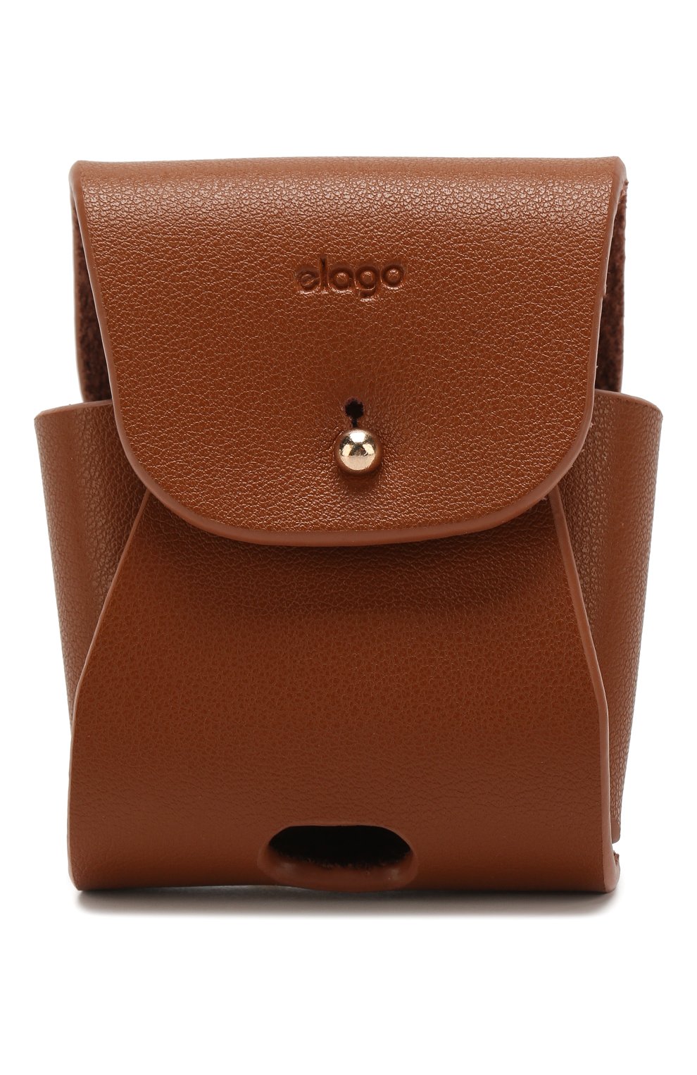 Чехол для airpods ELAGO коричневого цвета, арт. EAPLE-BR | Фото 1 (Статус проверки: Проверена категория)