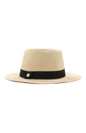 Соломенная пляжная шляпа Fedora с лентой | Фото №1 Соломенная пляжная шляпа Fedora с лентой | Фото №1