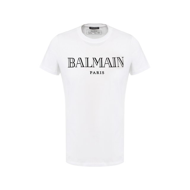 Хлопковая футболка BALMAIN 6873215