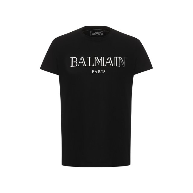 Хлопковая футболка BALMAIN 6873229