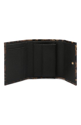Кожаный кошелек с леопардовым принтом Dolce & Gabbana, коричневого цвета, арт. BI0924/AZ559 в ЦУМ | Фото №3 Кожаный кошелек с леопардовым принтом Dolce & Gabbana коричневого цвета | Фото №3