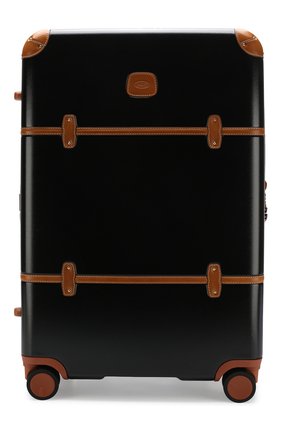 Женский чемодан bellagio на колесах BRIC`S черного цвета, арт. BBG28303 | Фото 1 (Размер: large; Материал: Пластик; Ограничения доставки: oversized)