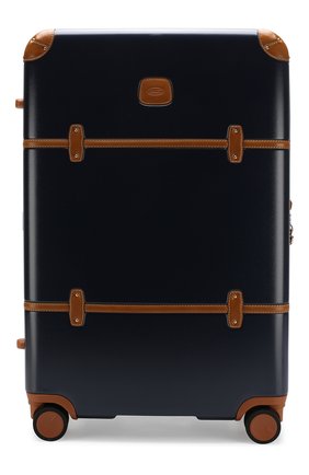 Женский чемодан bellagio на колесах BRIC`S темно-синего цвета, арт. BBG28303 | Фото 1 (Размер: large; Материал: Пластик; Ограничения доставки: oversized)