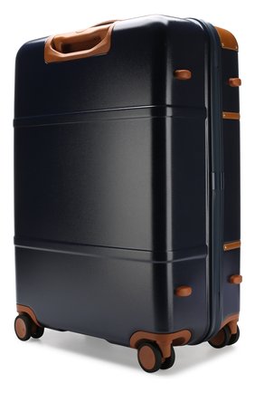 Женский чемодан bellagio на колесах BRIC`S темно-синего цвета, арт. BBG28303 | Фото 2 (Размер: large; Материал: Пластик; Ограничения доставки: oversized)