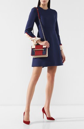 Женская сумка valentino garavani uptown VALENTINO красная цвета, арт. RW2B0C93/NAZ купить в ЦУМ | Фото №2 Сумка Valentino Garavani Uptown Valentino красная цвета | Фото №2