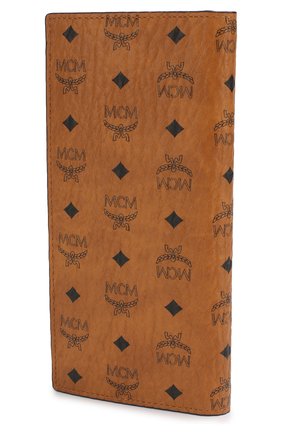 Портмоне с логотипом бренда MCM, коричневого цвета, арт. MXL 8SVI70 в ЦУМ | Фото №2 Портмоне с логотипом бренда MCM коричневого цвета | Фото №2