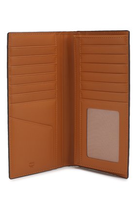 Портмоне с логотипом бренда MCM, коричневого цвета, арт. MXL 8SVI70 в ЦУМ | Фото №3 Портмоне с логотипом бренда MCM коричневого цвета | Фото №3