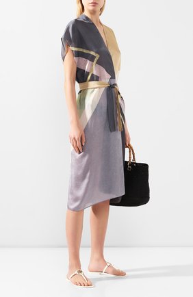 Женские резиновые шлепанцы TORY BURCH белого цвета по цене 7630 руб., арт. 51148678 | Фото 2 Женские резиновые шлепанцы TORY BURCH белого цвета, арт. 51148678 | Фото 2