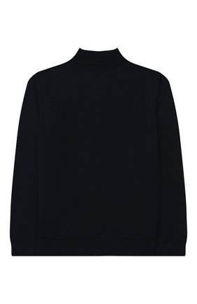 Детский хлопковый кардиган EMPORIO ARMANI темно-синего цвета по цене 8995 руб., арт. 8N4M91/4M0HZ | Фото 2 Детский хлопковый кардиган EMPORIO ARMANI темно-синего цвета, арт. 8N4M91/4M0HZ | Фото 2