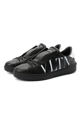 Мужские кожаные кеды valentino garavani vltn VALENTINO черного цвета по цене 43150 руб., арт. RY2S0830/XZU | Фото 1 Мужские кожаные кеды valentino garavani vltn VALENTINO черного цвета, арт. RY2S0830/XZU | Фото 1