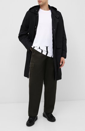 Мужские кожаные кеды valentino garavani vltn VALENTINO черного цвета по цене 43150 руб., арт. RY2S0830/XZU | Фото 2 Мужские кожаные кеды valentino garavani vltn VALENTINO черного цвета, арт. RY2S0830/XZU | Фото 2
