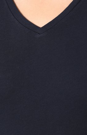 Мужская хлопковая футболка  ORLEBAR BROWN синего цвета, арт. 259648 | Фото 5 (Кросс-КТ: домашняя одежда; Рукава: Короткие; Длина (для топов): Стандартные; Материал внешний: Хлопок; Мужское Кросс-КТ: Футболка-белье; Статус проверки: Проверено, Проверена категория)