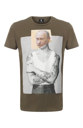 Хлопковая футболка | Фото №1 Хлопковая футболка | Фото №1