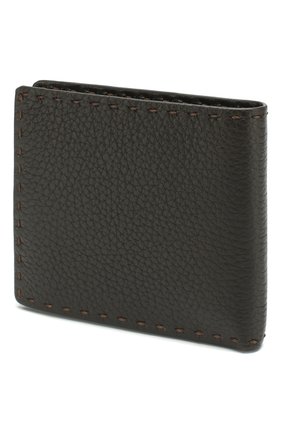 Мужской кожаное портмоне KITON коричневого цвета по цене 39950 руб., арт. UPVENEN00739 | Фото 2 Мужской кожаное портмоне KITON коричневого цвета, арт. UPVENEN00739 | Фото 2