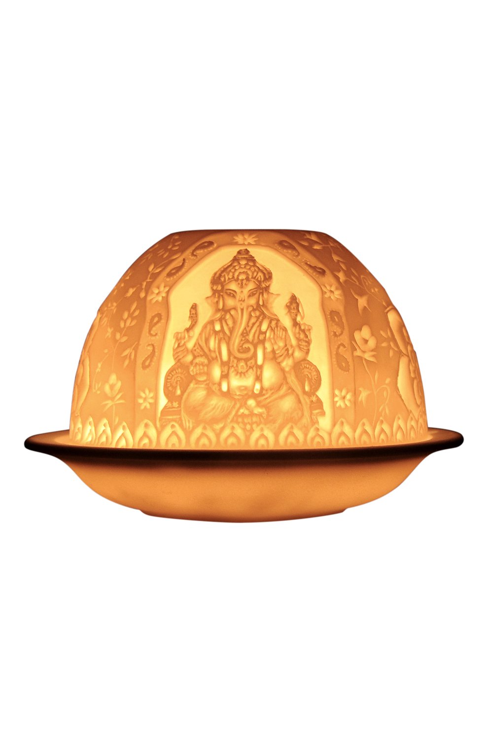 Мужского подсвечник ganesh BERNARDAUD желтого цвета, арт. 2127/22608 | Фото 1