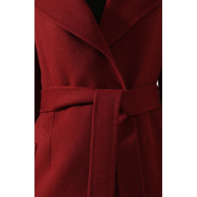 фото Кашемировое пальто с поясом bottega veneta