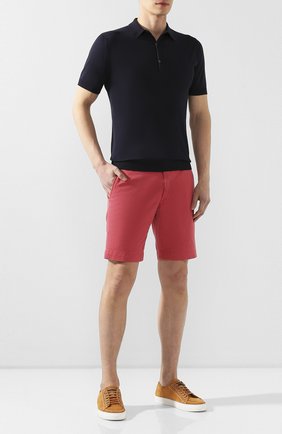 Мужские хлопковые шорты POLO RALPH LAUREN красного цвета по цене 12000 руб., арт. 710737075 | Фото 2 Мужские хлопковые шорты POLO RALPH LAUREN красного цвета, арт. 710737075 | Фото 2