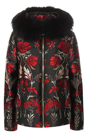 Женский пуховая куртка с капюшоном DOLCE & GABBANA разноцветного цвета по цене 299500 руб., арт. I9318W/HJMBN | Фото 1 Женский пуховая куртка с капюшоном DOLCE & GABBANA разноцветного цвета, арт. I9318W/HJMBN | Фото 1