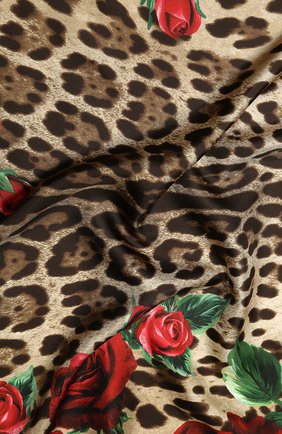 Женский разноцветный шелковый платок Dolce & Gabbana, арт. FN090R/GDL53 купить в ЦУМ | Фото №2 Шелковый платок Dolce & Gabbana разноцветный | Фото №2