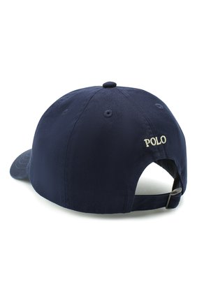 Детская хлопковая бейсболка POLO RALPH LAUREN синего цвета по цене 2500 руб., арт. 322552489 | Фото 2 Детская хлопковая бейсболка POLO RALPH LAUREN синего цвета, арт. 322552489 | Фото 2