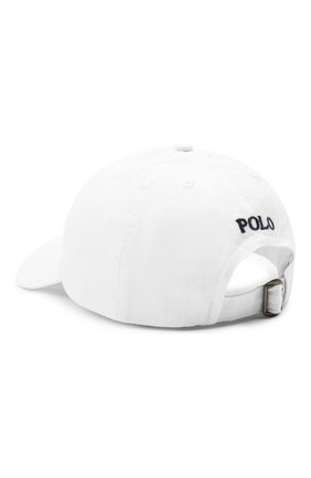 Детская хлопковая бейсболка RALPH LAUREN белого цвета по цене 2995 руб., арт. 322552489 | Фото 2 Детская хлопковая бейсболка RALPH LAUREN белого цвета, арт. 322552489 | Фото 2
