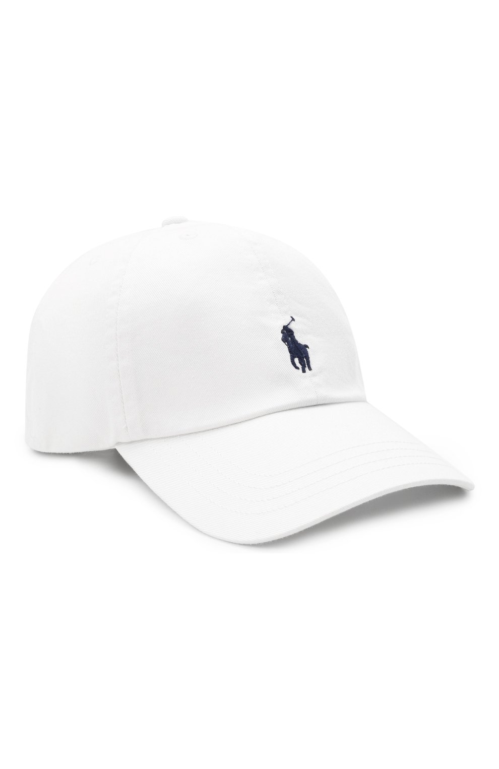 Детская хлопковая бейсболка POLO RALPH LAUREN белого цвета, арт. 322552489 | Фото 1 (Материал: Текстиль, Хлопок; Статус проверки: Проверена категория)
