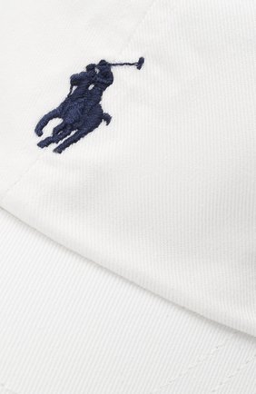 Детская хлопковая бейсболка POLO RALPH LAUREN белого цвета по цене 3820 руб., арт. 322552489 | Фото 3 Детская хлопковая бейсболка POLO RALPH LAUREN белого цвета, арт. 322552489 | Фото 3 (Материал: Текстиль, Хлопок; Статус проверки: Проверена категория)