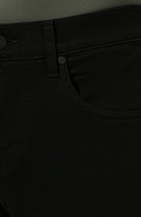 Мужские джинсы 7 FOR ALL MANKIND черного цвета, арт. JSMNA220BC | Фото 5 (Силуэт М (брюки): Прямые; Кросс-КТ: Деним; Длина (брюки, джинсы): Стандартные; Материал внешний: Хлопок, Деним; Статус проверки: Проверена категория)