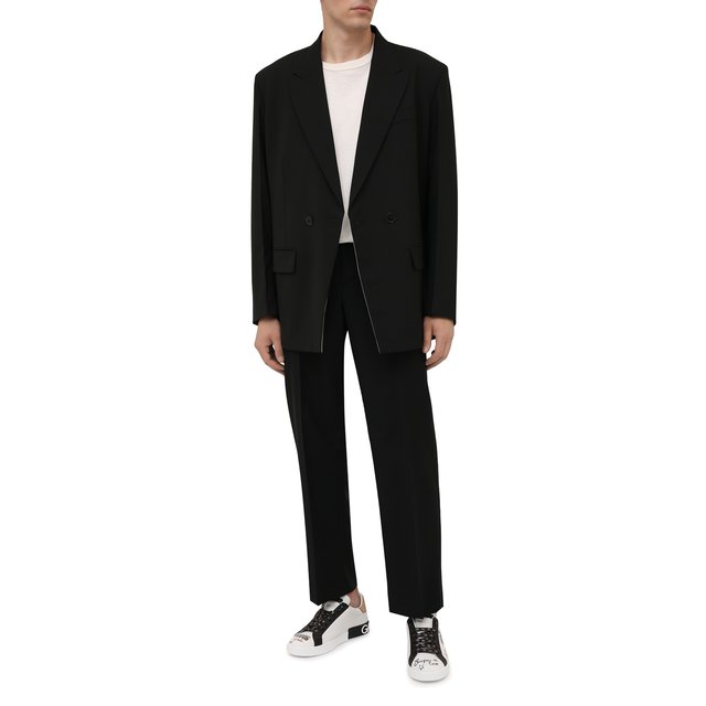 фото Комбинированные кеды portofino dolce & gabbana