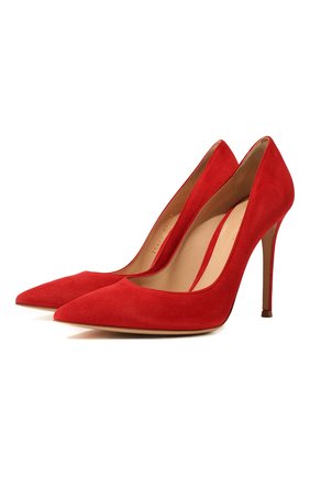 Замшевые туфли Gianvito 105 | Фото №1 Замшевые туфли Gianvito 105 | Фото №1