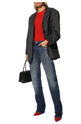 Женская замшевые туфли gianvito 105 GIANVITO ROSSI красного цвета по цене 49400 руб., арт. G28470.15RIC.CAMTABS | Фото 2 Женская замшевые туфли gianvito 105 GIANVITO ROSSI красного цвета, арт. G28470.15RIC.CAMTABS | Фото 2