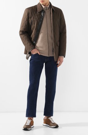 Мужской кашемировый кардиган BOTTEGA VENETA бежевого цвета по цене 230000 руб., арт. 549014/VEX90 | Фото 2 Мужской кашемировый кардиган BOTTEGA VENETA бежевого цвета, арт. 549014/VEX90 | Фото 2 (Статус проверки: Проверена категория; Материал внешний: Кашемир, Шерсть; Рукава: Длинные; Длина (для топов): Стандартные; Стили: Минимализм; Мужское Кросс-КТ: Кардиган-одежда)