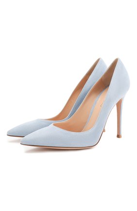Замшевые туфли Gianvito 105 | Фото №1 Замшевые туфли Gianvito 105 | Фото №1