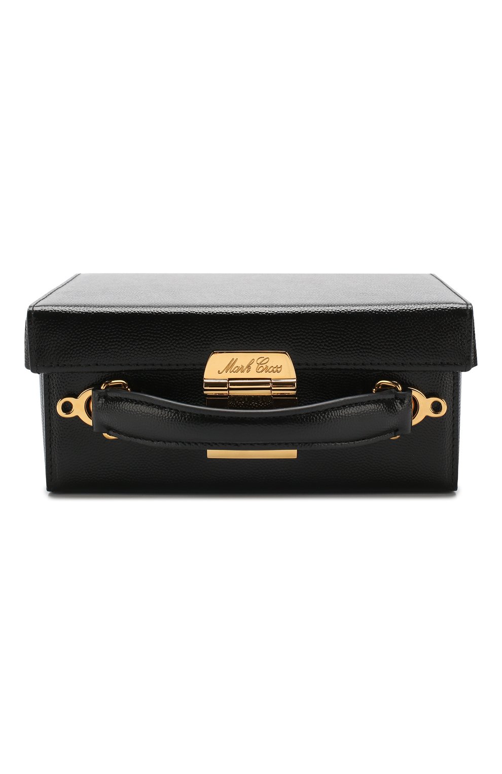Женская сумка grace small box MARK CROSS черная цвета, арт. W108344G купить в ЦУМ | Фото №7 Сумка Grace Small Box Mark Cross черная цвета | Фото №7