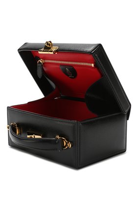 Женская сумка grace small box MARK CROSS черная цвета, арт. W108344G купить в ЦУМ | Фото №8 Сумка Grace Small Box Mark Cross черная цвета | Фото №8