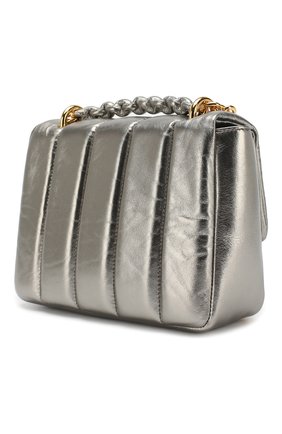 Женская сумка natalia soft medium TOM FORD серебряная цвета, арт. L0983T-X79 купить в ЦУМ | Фото №3 Сумка Natalia Soft medium Tom Ford серебряная цвета | Фото №3