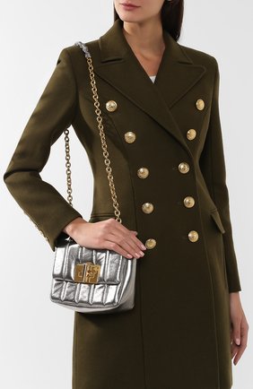 Женская сумка natalia soft medium TOM FORD серебряная цвета, арт. L0983T-X79 купить в ЦУМ | Фото №5 Сумка Natalia Soft medium Tom Ford серебряная цвета | Фото №5