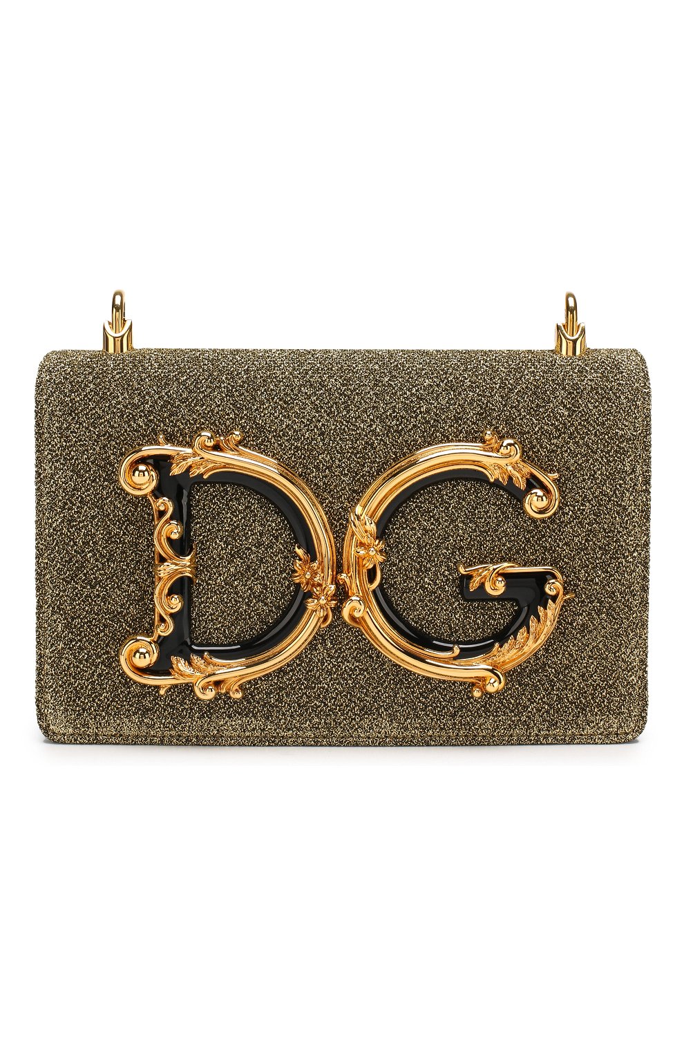 Сумка DG Girls Dolce & Gabbana золотого цвета | Фото №1