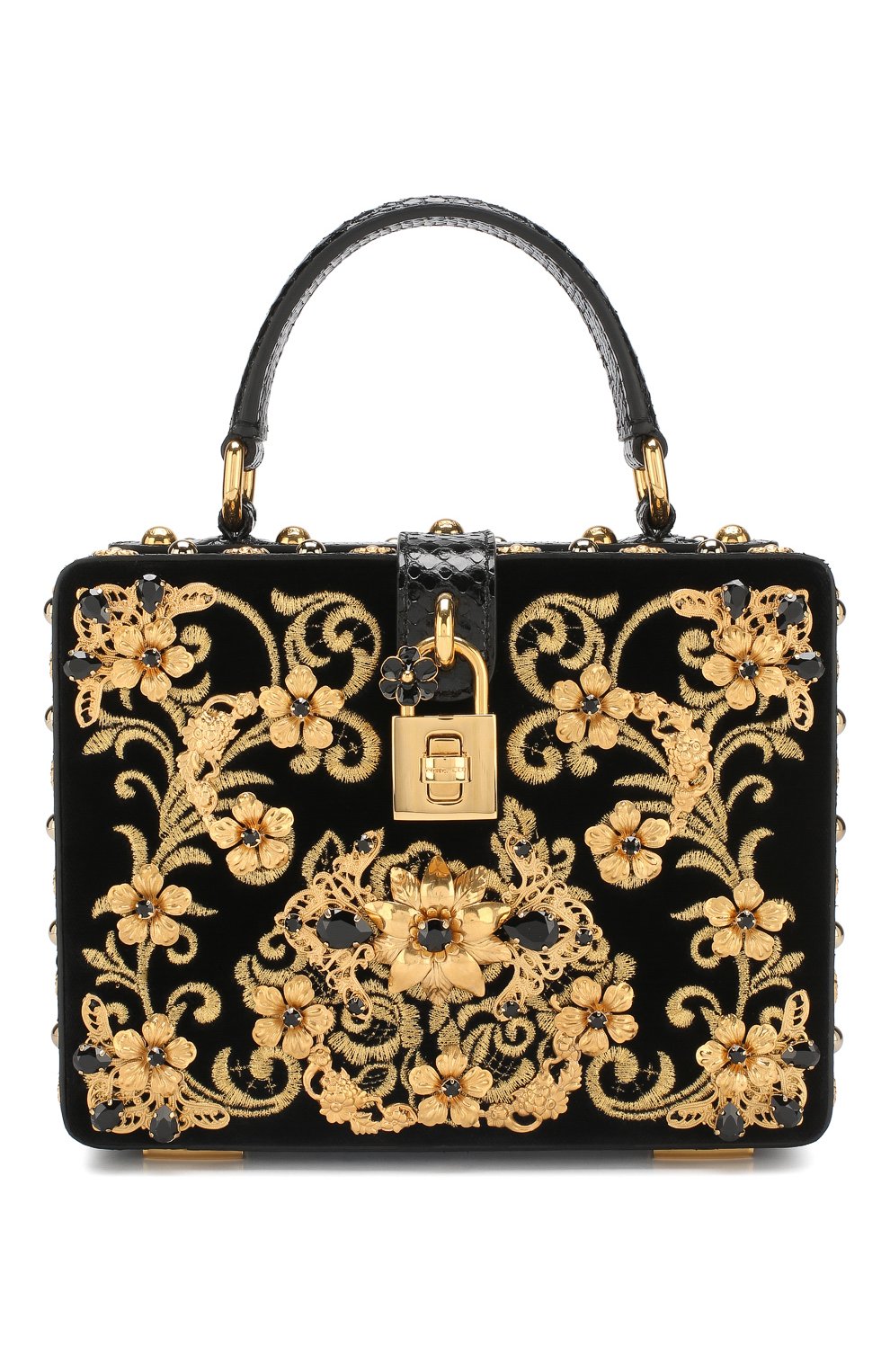 Сумка Dolce Box Dolce & Gabbana черного цвета | Фото №1