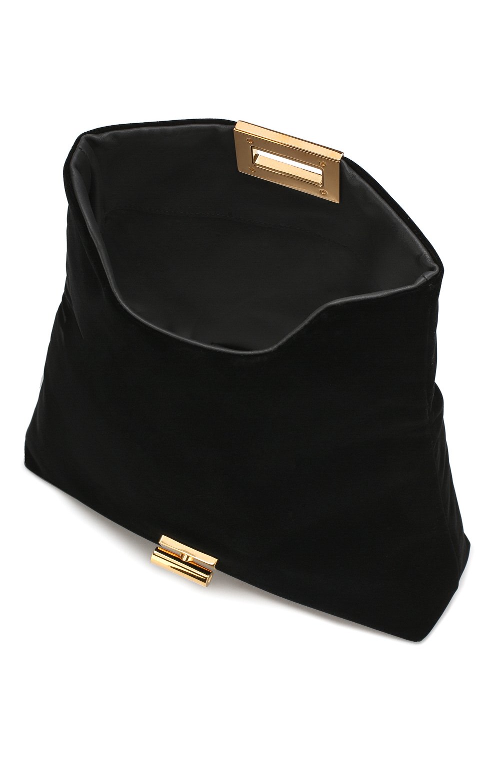 Клатч Natalia Soft Tom Ford, черного цвета, арт. L1147T-V01 в ЦУМ | Фото №4 Клатч Natalia Soft Tom Ford черного цвета | Фото №4