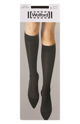 Женские шерстяные гольфы WOLFORD черного цвета по цене 3800 руб., арт. 31310 | Фото 1 Женские шерстяные гольфы WOLFORD черного цвета, арт. 31310 | Фото 1