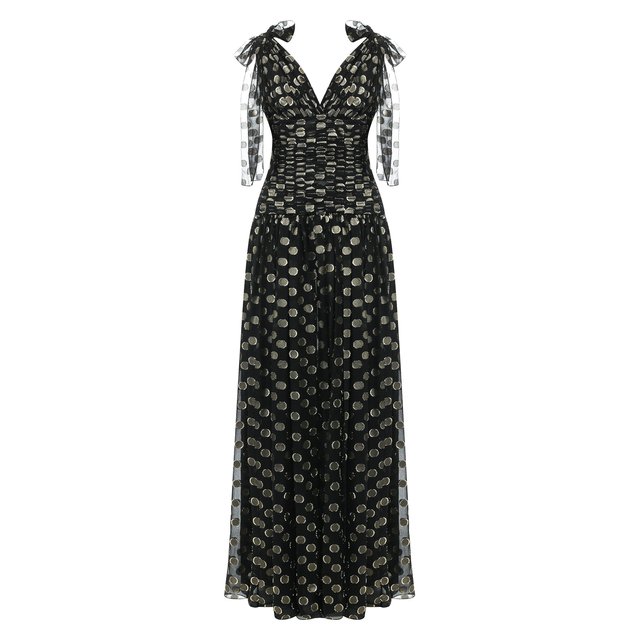 Шелковое платье-макси Dolce & Gabbana
